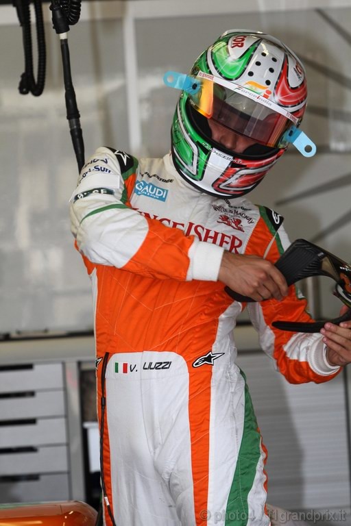 GP Gran Bretagna, Prove Libere 2, Venerdi', Vitantonio Liuzzi (ITA), Force India F1 Team, VJM03 