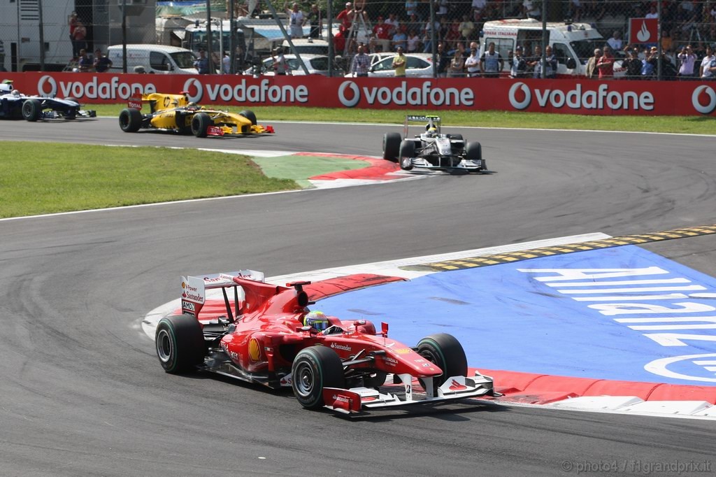 GP Italia, Gara, Felipe Massa (BRA), Ferrari, F10 