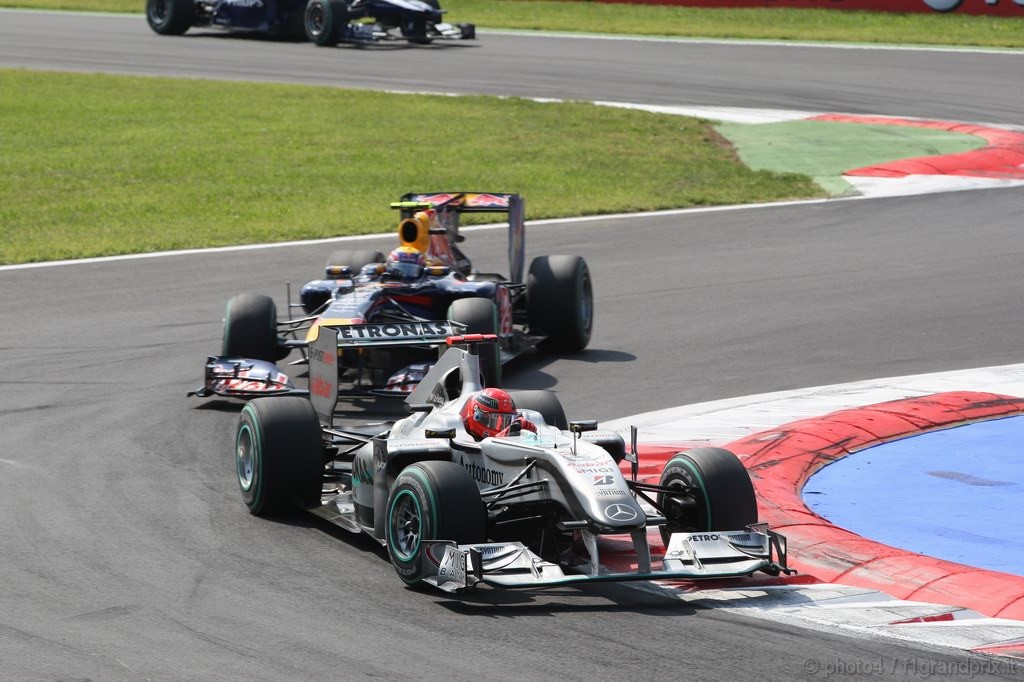 GP Italia, Gara, Michael Schumacher (GER), Mercedes GP F1 Team, MGP W01