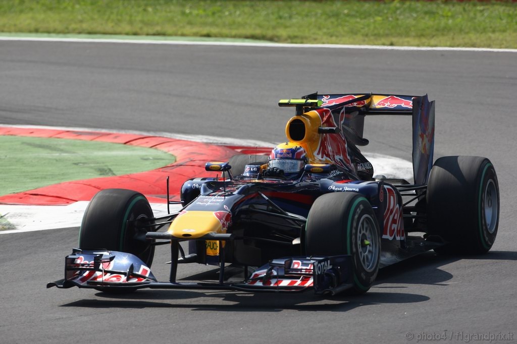 GP Italia, Gara, Mark Webber (AUS), Red Bull Racing, RB6 