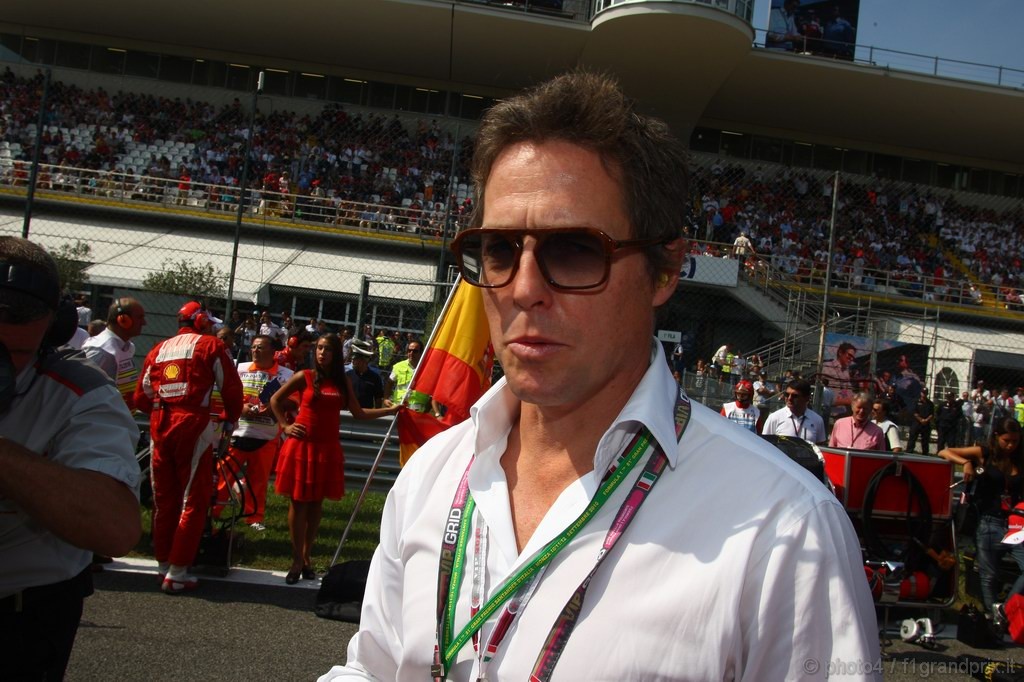 GP Italia, Gara, Hugh Grant (GBR), Movie star
