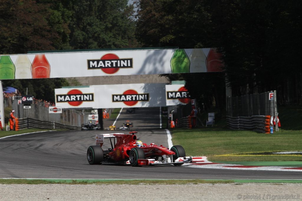 GP Italia, Gara, Felipe Massa (BRA), Ferrari, F10 