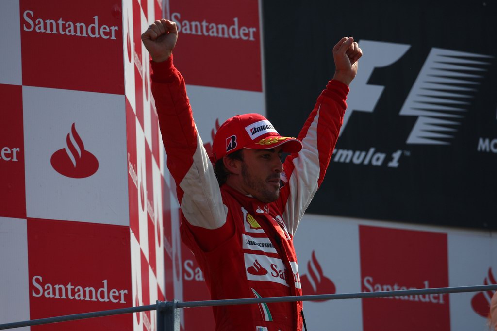 GP Italia, Gara, Fernando Alonso (ESP), Ferrari, F10 vincitore 