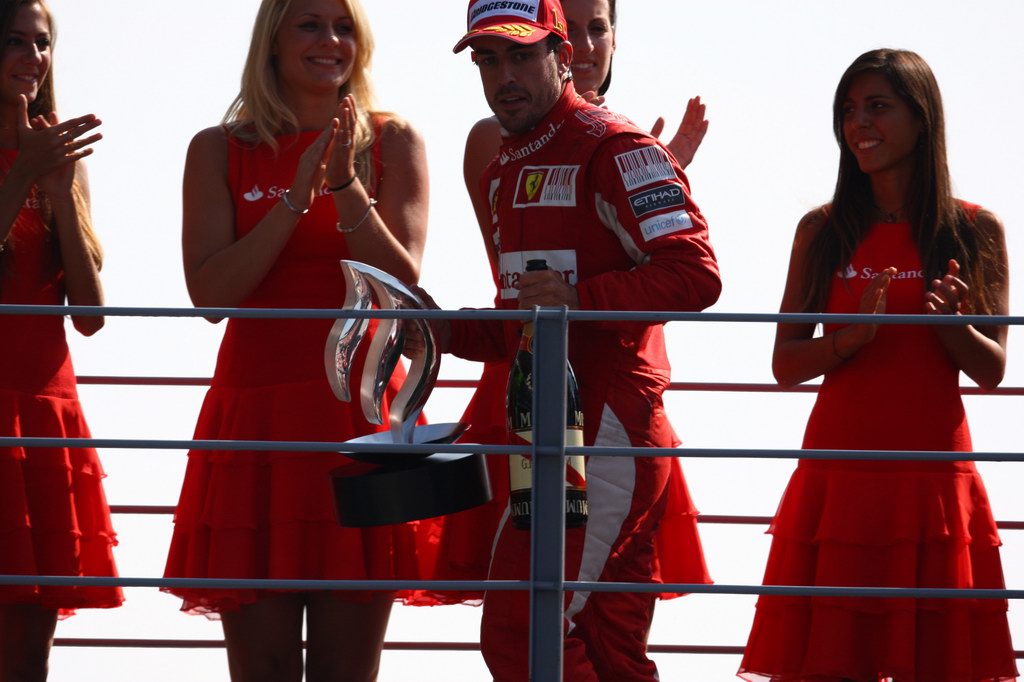 GP Italia, Gara, Fernando Alonso (ESP), Ferrari, F10 vincitore 