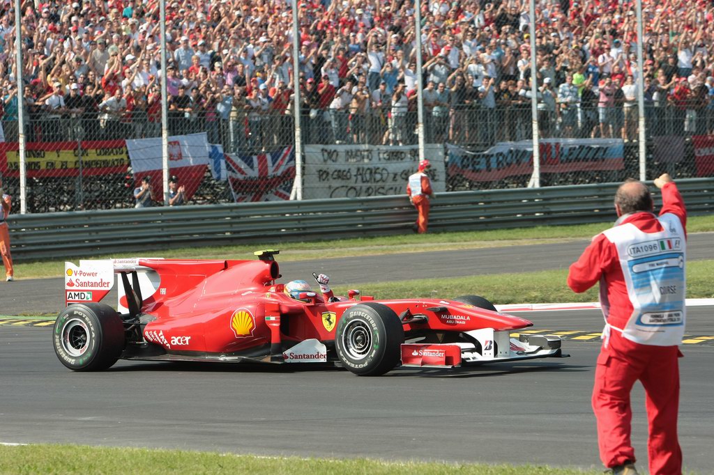 GP Italia, Gara, Fernando Alonso (ESP), Ferrari, F10 vincitore 