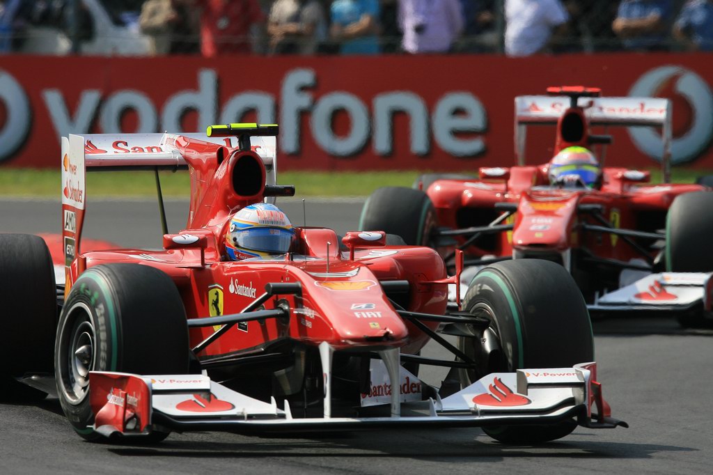 GP Italia, Gara, Fernando Alonso (ESP), Ferrari, F10 e Felipe Massa (BRA), Ferrari, F10