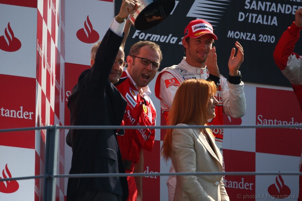 GP Italia, Gara, Stefano Domenicali (ITA), Head of the Gestione Sportiva e Vittoria Brambilla (ITA), Minister of Tourism