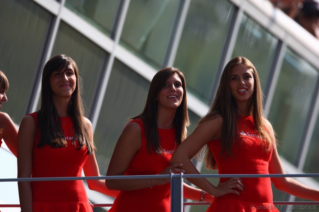GP Italia, Gara, grid girl, pitbabess