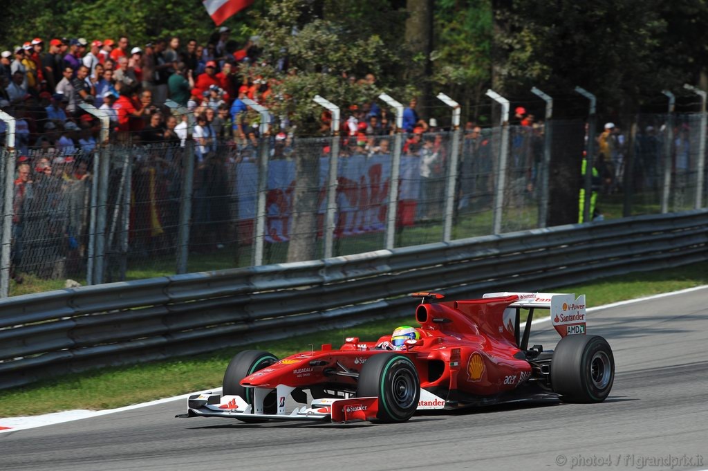 GP Italia, Gara, Felipe Massa (BRA), Ferrari, F10 