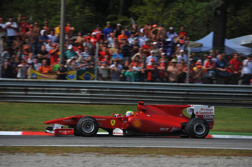 GP Italia, Gara, Felipe Massa (BRA), Ferrari, F10