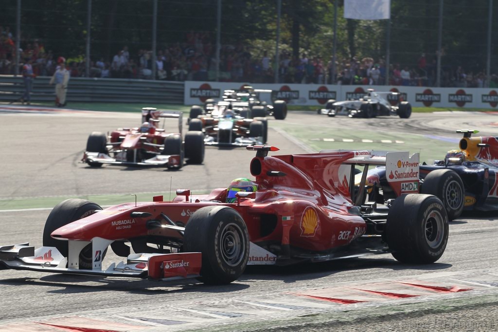 GP Italia, Gara, Felipe Massa (BRA), Ferrari, F10 