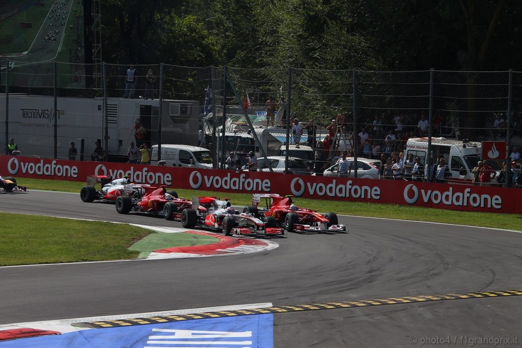 GP Italia, Gara, partenza