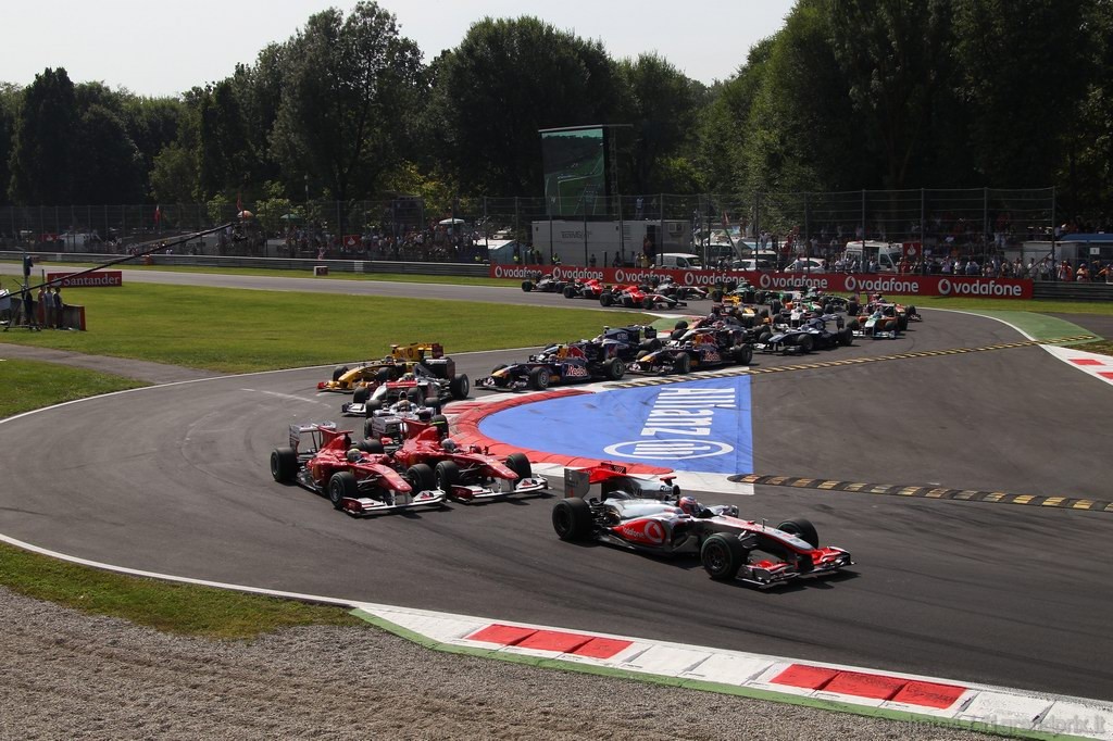 GP Italia, Gara, partenza 