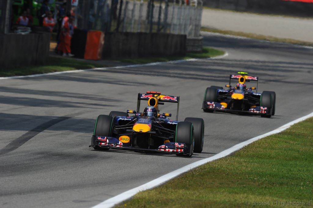 GP Italia, Gara, Sebastian Vettel (GER), Red Bull Racing, RB6 