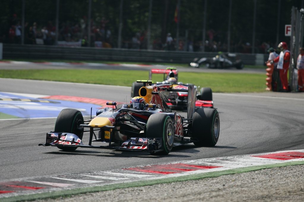 GP Italia, Gara, Mark Webber (AUS), Red Bull Racing, RB6 