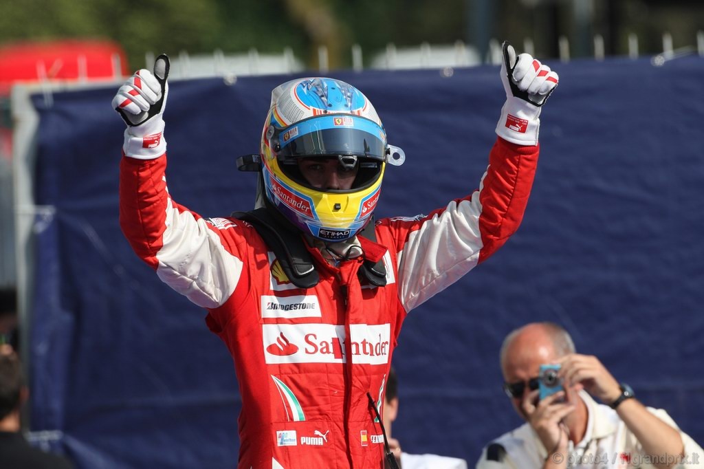 GP Italia, Gara, Fernando Alonso (ESP), Ferrari, F10 vincitore 