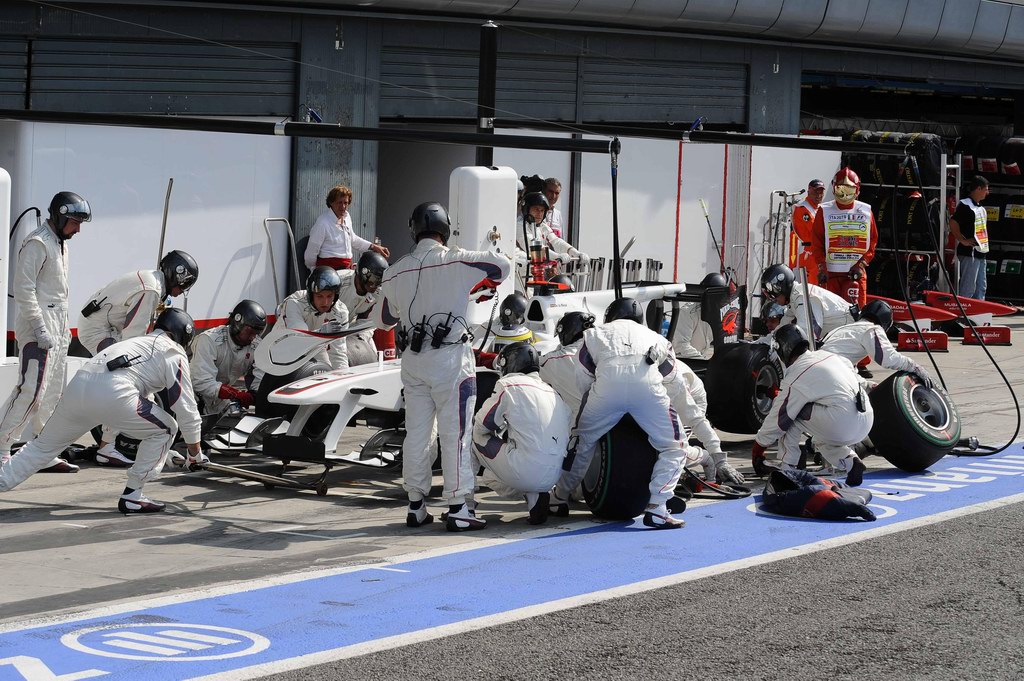 GP Italia, ITALIAN GRAND PRIX F1/2010 - MONZA 12/09/2010  - PEDRO DE LA ROSA PIT STOP
© FOTO ERCOLE COLOMBO 