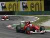 GP Italia, Gara, Fernando Alonso (ESP), Ferrari, F10 davanti a Felipe Massa (BRA), Ferrari, F10 