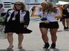 GP Italia, Gara, ragazza nel paddock