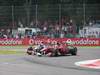 GP Italia, Gara, Fernando Alonso (ESP), Ferrari, F10 vincitore e Jenson Button (GBR), McLaren Mercedes, MP4-25