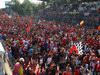 GP Italia, Gara, Fans in the track after the race