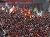 GP Italia, Gara, Fans in the track after the race