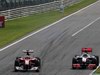 GP Italia, Gara, Fernando Alonso (ESP), Ferrari, F10 e Jenson Button (GBR), McLaren Mercedes, MP4-25