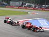 GP Italia, Gara, Fernando Alonso (ESP), Ferrari, F10 e Jenson Button (GBR), McLaren Mercedes, MP4-25