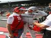 GP Italia, Gara, Michael Schumacher (GER), Mercedes GP F1 Team, MGP W01 e Luca Badoer (ITA), Ferrari, F60