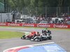 GP Italia, Gara, Michael Schumacher (GER), Mercedes GP F1 Team, MGP W01 e Timo Glock (GER), Virgin Racing, VR-01