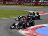 GP Italia, Gara, Mark Webber (AUS), Red Bull Racing, RB6 e Michael Schumacher (GER), Mercedes GP  F1 Team, MGP W01 