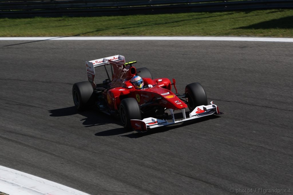 GP Italia, Prove Libere 3, Sabato, Fernando Alonso (ESP), Ferrari, F10 