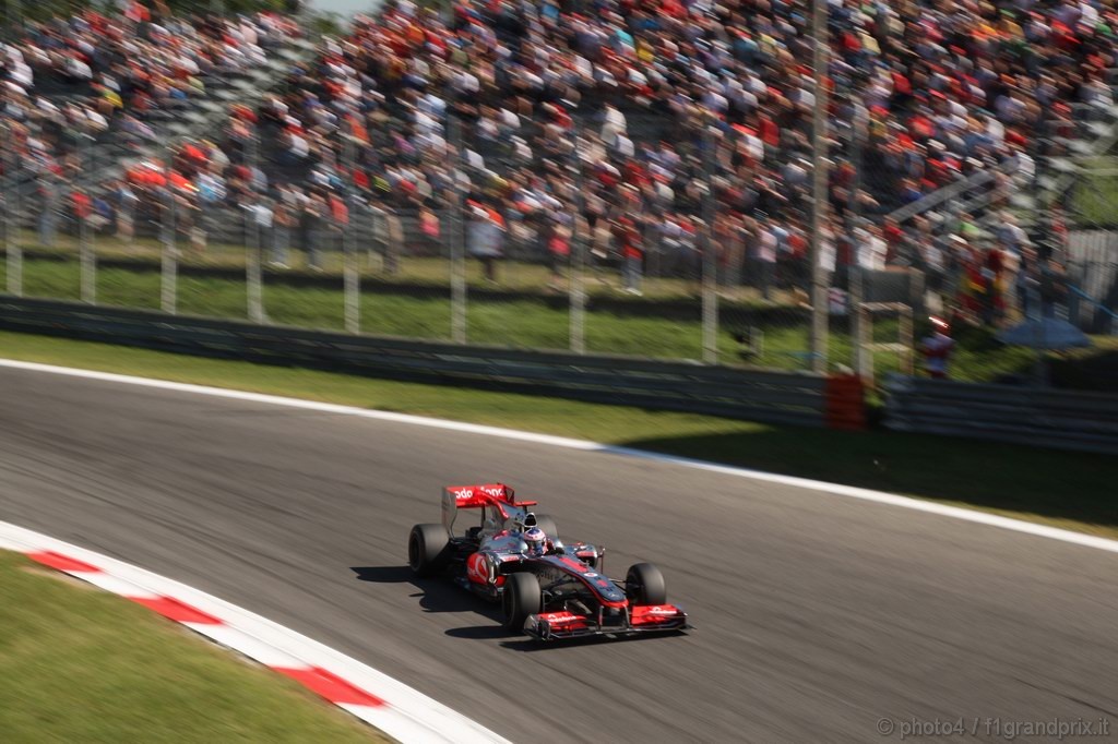 GP Italia, Prove Libere 3, Sabato, Jenson Button (GBR), McLaren  Mercedes, MP4-25 