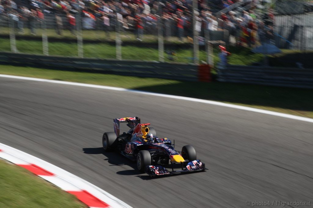 GP Italia, Prove Libere 3, Sabato, Sebastian Vettel (GER), Red Bull Racing, RB6 