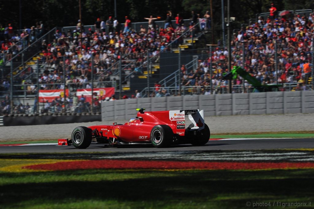 GP Italia, Prove Libere 3, Sabato, Fernando Alonso (ESP), Ferrari, F10 