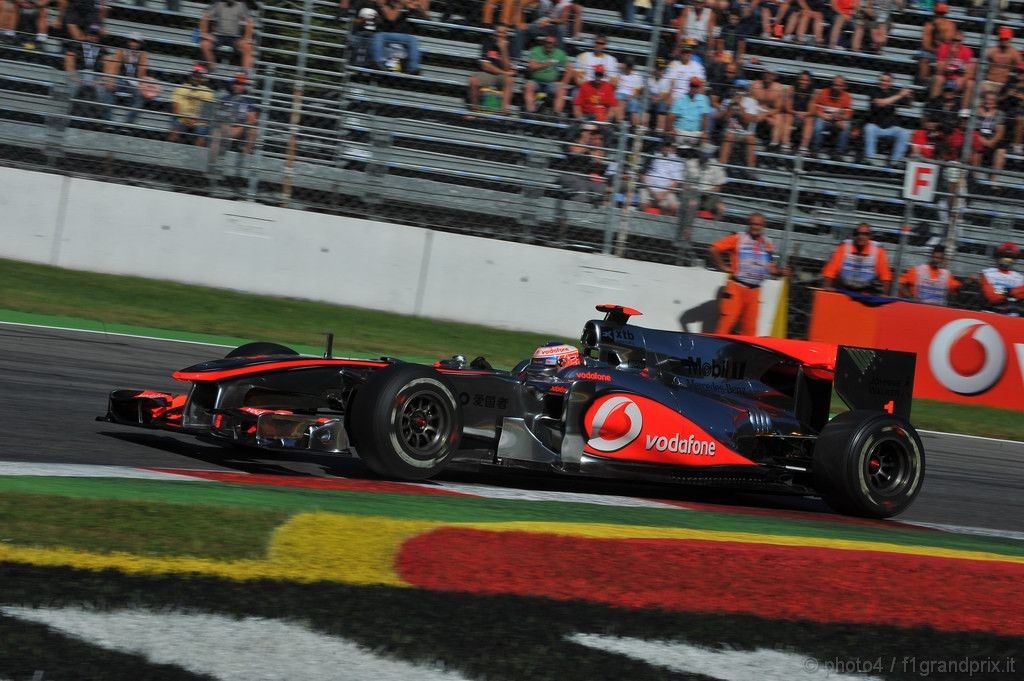 GP Italia, Prove Libere 3, Sabato, Jenson Button (GBR), McLaren  Mercedes, MP4-25 