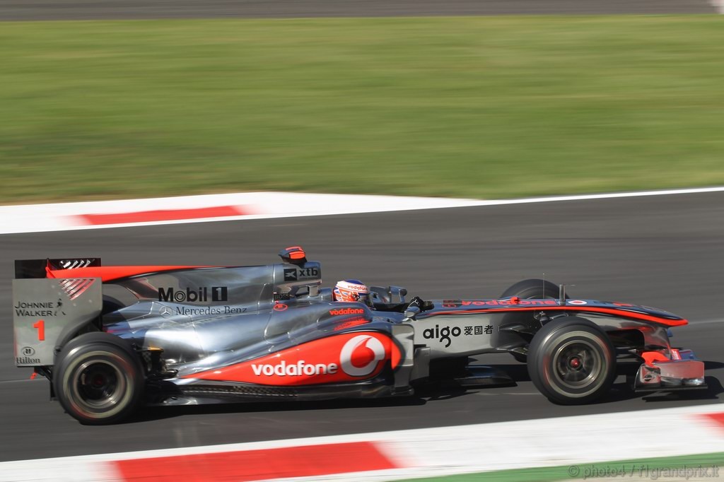 GP Italia, Prove Libere 3, Sabato, Jenson Button (GBR), McLaren  Mercedes, MP4-25 