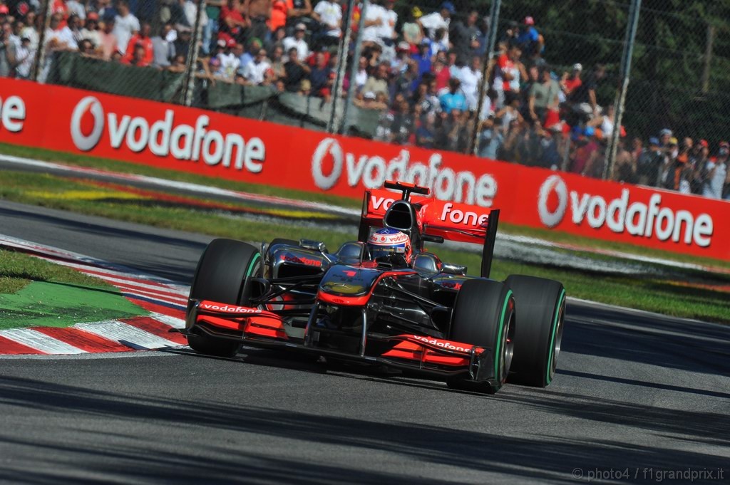 GP Italia, Prove Libere 3, Sabato, Jenson Button (GBR), McLaren  Mercedes, MP4-25 