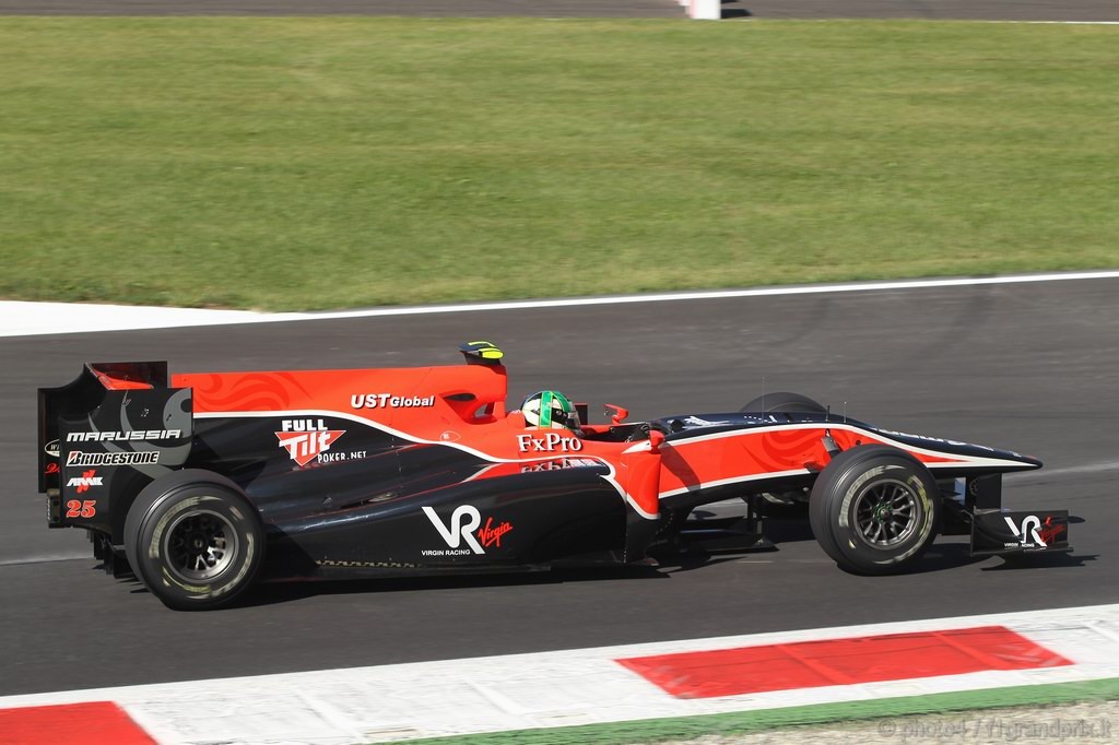 GP Italia, Prove Libere 3, Sabato, Lucas Di Grassi (BRA), Virgin Racing, VR-01 