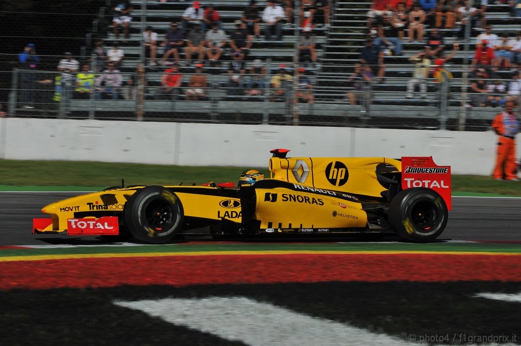 GP Italia, Prove Libere 3, Sabato, Robert Kubica (POL), Renault F1 Team, R30 