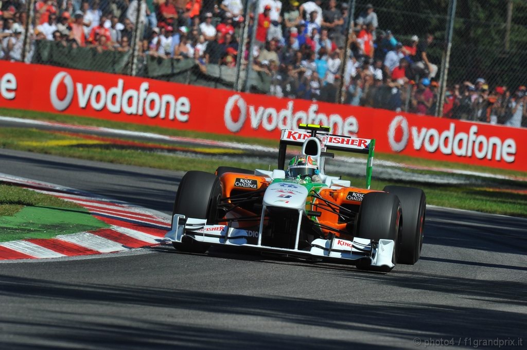 GP Italia, Prove Libere 3, Sabato, Vitantonio Liuzzi (ITA), Force India F1 Team, VJM03 