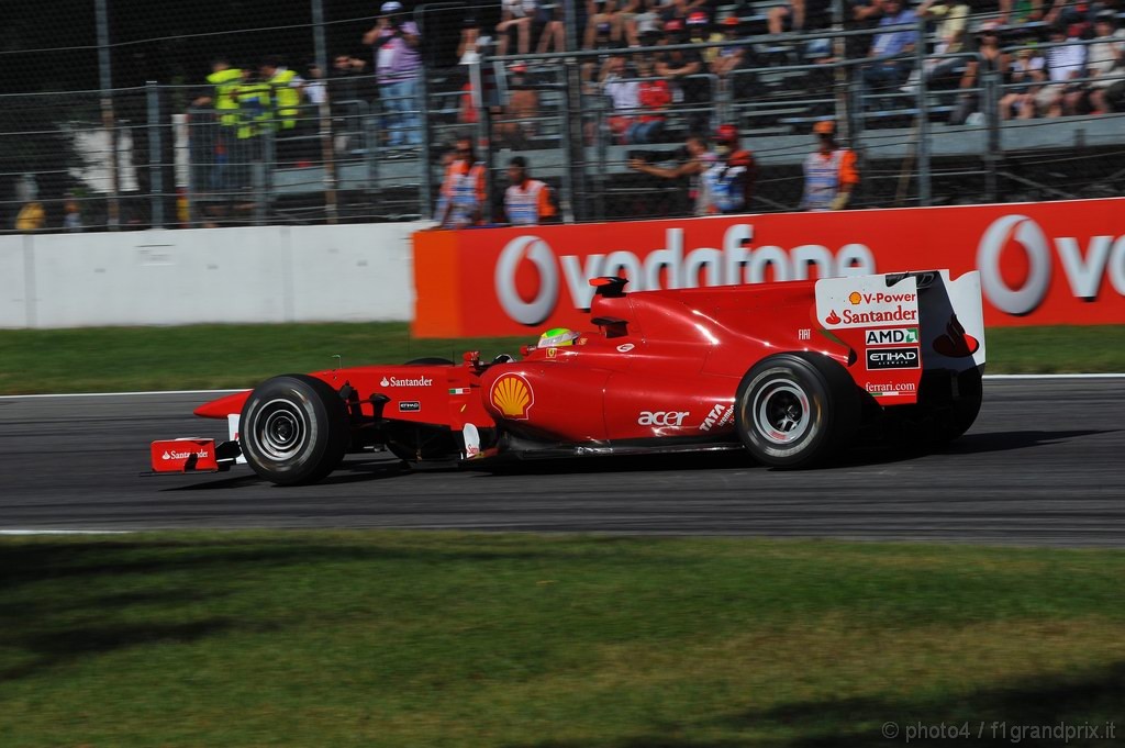GP Italia, Prove Libere 3, Sabato, Felipe Massa (BRA), Ferrari, F10 