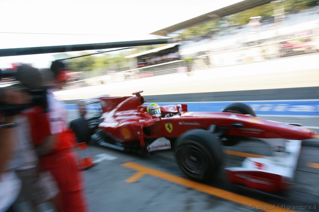 GP Italia, Prove Libere 3, Sabato, Felipe Massa (BRA), Ferrari, F10 