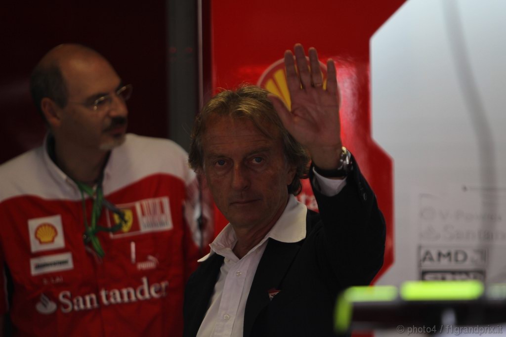 GP Italia, Prove Libere 3, Sabato, Luca Cordero di Montezemolo(ita), President Ferrari  