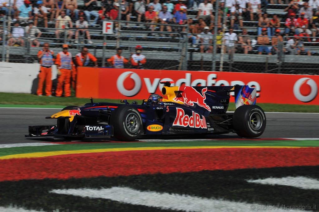 GP Italia, Prove Libere 3, Sabato, Sebastian Vettel (GER), Red Bull Racing, RB6 