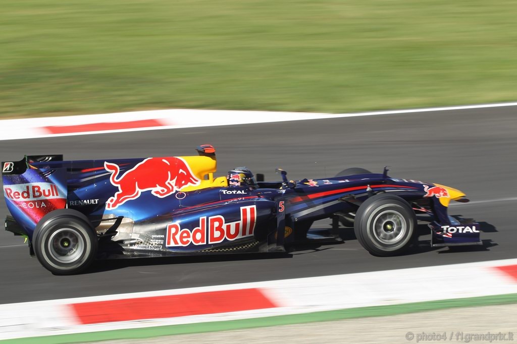 GP Italia, Prove Libere 3, Sabato, Sebastian Vettel (GER), Red Bull Racing, RB6 