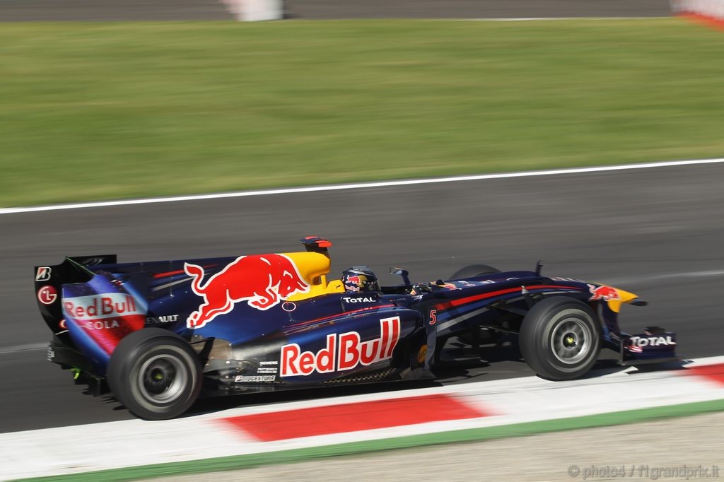 GP Italia, Prove Libere 3, Sabato, Sebastian Vettel (GER), Red Bull Racing, RB6 