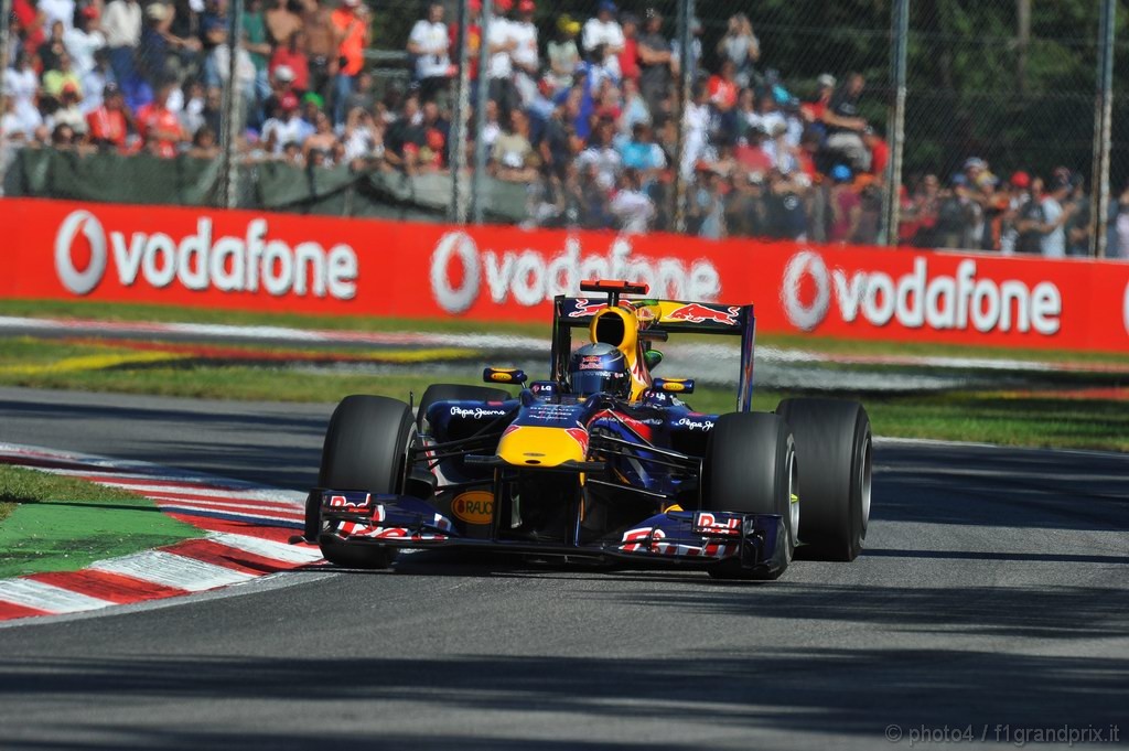 GP Italia, Prove Libere 3, Sabato, Sebastian Vettel (GER), Red Bull Racing, RB6 