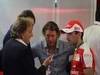 GP Italia, Prove Libere 3, Sabato, Luca Cordero di Montezemolo(ita), President Ferrari, John Elkann (ITA), President Fiat, Lapo Elkann (ITA) e Marc Gene (ESP), Test Driver Ferrari 