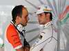 GP Italia, Prove Libere 3, Sabato, Jonathan Palmer, chief executive of MotorSport Vision e his son Jolyon Palmer (GBR), Formula Two 